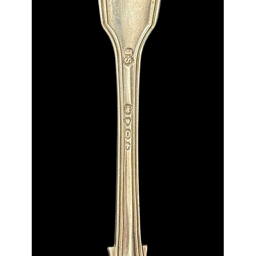 501 - A SET OF SIX VICTORIAN STERLING SILVER FORKS London 1869 365g (11.7 troy oz)