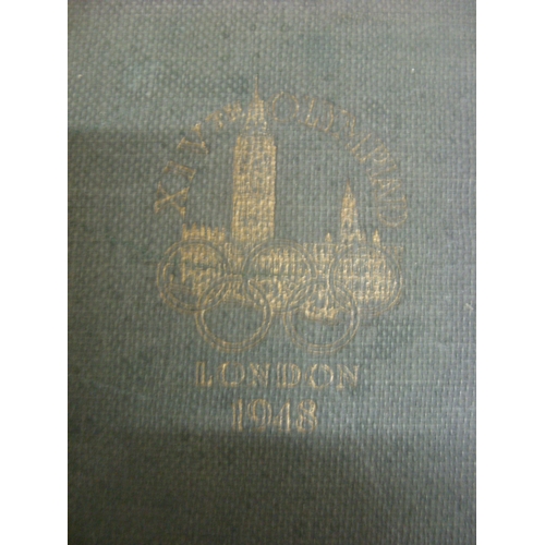 1167 - OLYMPIC GAMES, 1948, The Official Report of the Organising Committee for the XIV Olympiad, hardback ... 