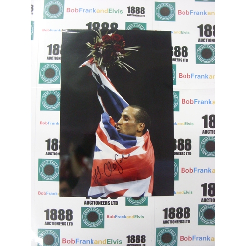 1174 - OLYMPIC GAMES, 2008, Gold Medallist, James DeGale, signed 8