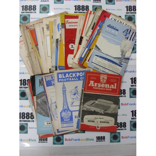 1178 - ONE PER CLUB PER SEASON, 1960/1961, a complete set of football programmes covering all Football Leag... 