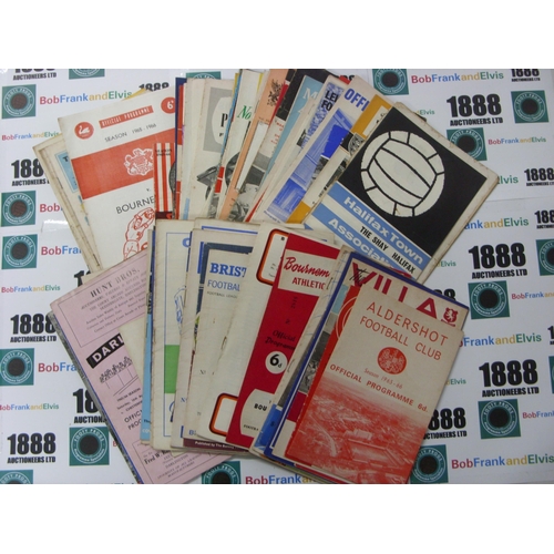 1183 - ONE PER CLUB PER SEASON, 1965/1966, a complete set of football programmes covering all Football Leag... 