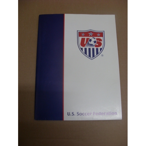 1613 - UNITED STATES OF AMERICA, 2003, a press pack from the fixture with Wales, played in San Jose on 26/0... 