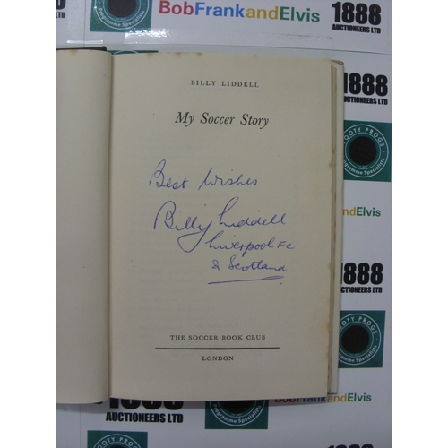 65 - AUTOGRAPHED FOOTBALL BOOK, 1960, a hand signed (by subject) edition of the Soccer Book Club 'My Socc... 