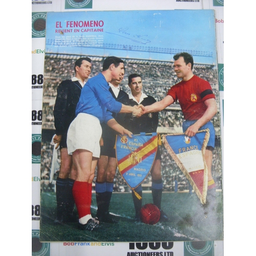 1087 - RAYMOND KOPA, 1964, Miroir Du Football Monthly Special, No 5, 'Kopa, L'Homme, L'Affair', pictured on... 