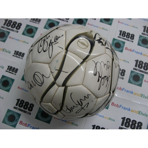 130 - ASTON VILLA, circa 1990's, Umbro Size 5 football, possibly from an All Stars/Old Boys game, the ball... 