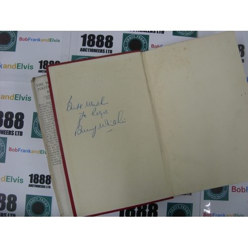 176 - BILLY WRIGHT, 1953, The World My Football Pitch, hardback book with DJ, first edition, signed by Bil... 