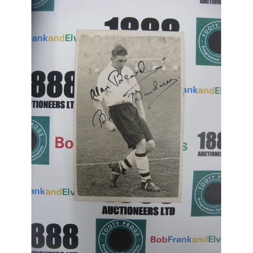272 - BOLTON WANDERERS, 1950-1954, Alan Beards, 8.5 x 13.5cm original A Wilkes & Son Photograph, signed to... 