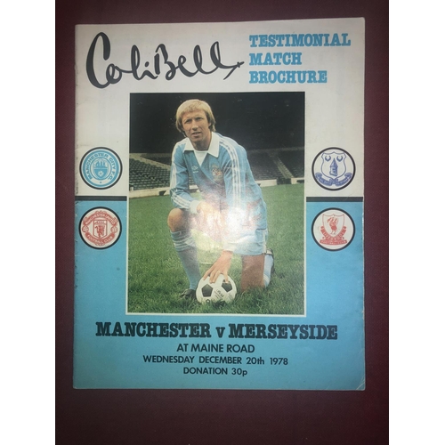 146 - AT MANCHESTER CITY, 1978/1979, a football programme from the fixture Manchester v Merseyside [Colin ... 