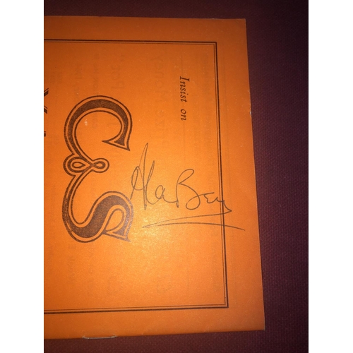 9 - ALAN BALL, 1964/1965, an autographed football programme from the fixture Blackpool v Tottenham Hotsp... 