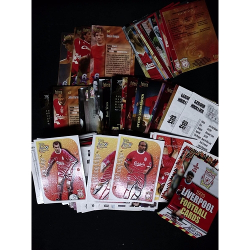 1280 - FOOTBALL MEMORABILIA, 1997/1998 Liverpool Futera Cards - Fans Selection Collector Cards Series, appr... 