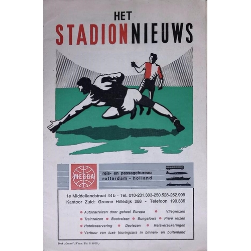 2 - FOOTBALL PROGRAMME, 02/08/1969 Liverpool Away - Feyenoord [Pre-season friendly]