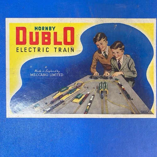 1 - Hornby Dublo LMS Tank Goods Train set EDG7 appears complete in box with instructions, Good example f... 