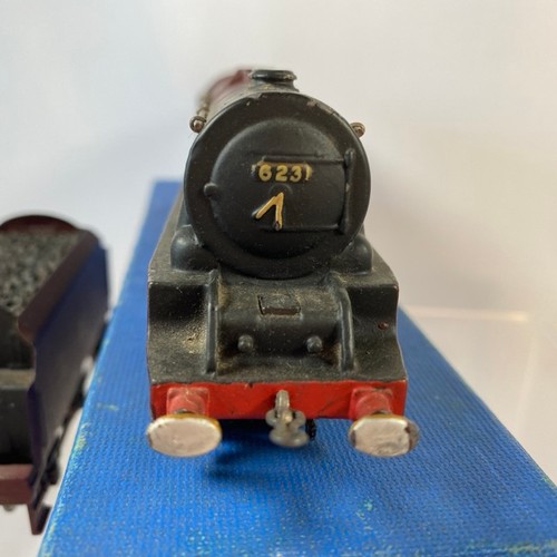 8 - Hornby Dublo 3-rail EDL2 Locomotive LMS 6232 Duchess of Atholl boxed & tender un-boxed - Good box Go... 