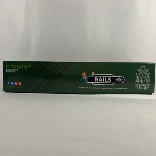 38 - Rails of Sheffield exclusive edition Dapol OO gauge WAINWRIGHT D CLASS 4-4-0 Locomotive, No. 1730, S... 