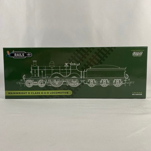 39 - Rails of Sheffield exclusive edition Dapol OO gauge WAINWRIGHT D CLASS 4-4-0 Steam Locomotive, No. 7... 