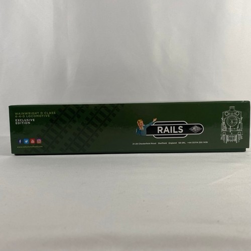 39 - Rails of Sheffield exclusive edition Dapol OO gauge WAINWRIGHT D CLASS 4-4-0 Steam Locomotive, No. 7... 