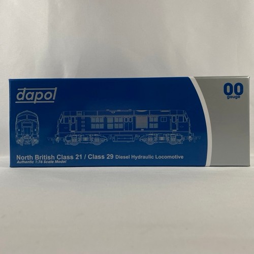 48 - Dapol OO gauge CLASS 29 DIESEL HYDRAULIC LOCOMOTIVE, No. 6112, B.R. two tone green, , headcode box, ... 