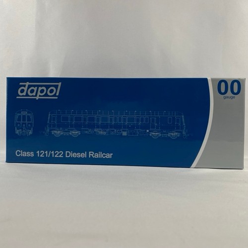 51 - Dapol OO gauge CLASS 121 DIESEL RAILCAR, No. 55032, B.R. blue and grey livery with Welsh Dragon to e... 