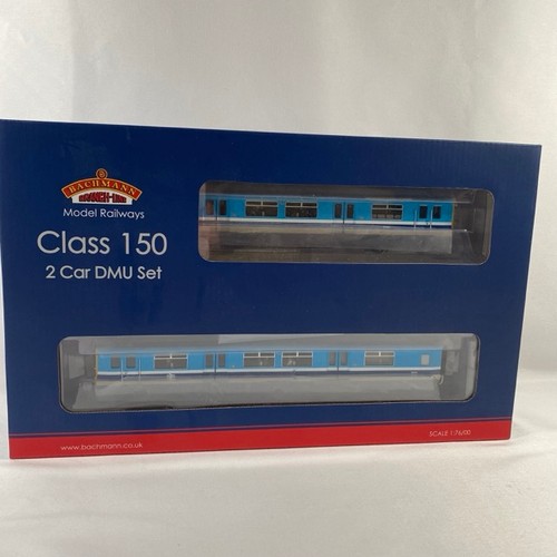 58 - Bachmann OO gauge CLASS 150/1 TWO CAR DMU, No, 150115, BR Provincial (32-929). with fitted passenger... 