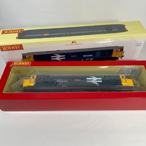 92 - Hornby 00 gauge CLASS 50 locomotive, 'Leviathan' No.50 040, B.R. large logo blue livery (R3653), DCC... 