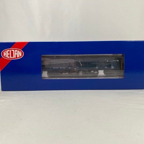 103 - Heljan OO gauge CLASS 128 DPU Locomotive Parcels Service, No. M 55994, in rail blue with yellow ends... 