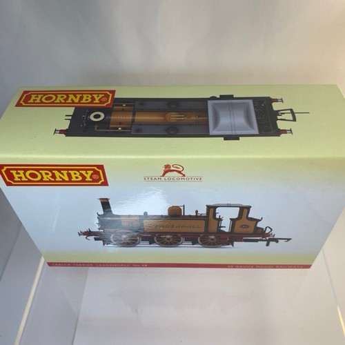 109 - Hornby R3811 & R40072 OO gauge LB&SCR A1/A1X 'Terrier' 'Leadenhall' No.48 locomotive and LB&SCR 4 wh... 