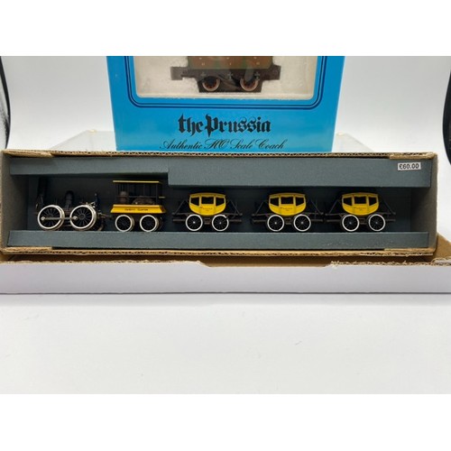 111 - Bachmann 40-0130 0-4-0 Dewitt Clinton train pack & Bachmann 'the Prussia'  OO gauge, appears complet... 