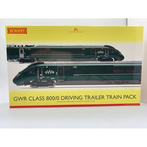 56 - Hornby R3609 OO gauge GWR CLASS 800/0 Driving Trailer train pack PDTRBFO 815003 'Queen Elizabith II'... 