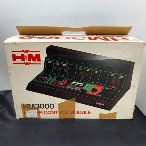 172 - Two Hammant & Morgan power controllers AC/DC; HM3000 power control centre and HM3000 power control m... 