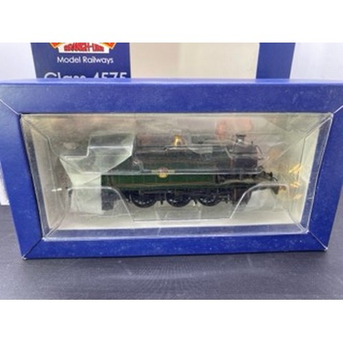 72 - Bachmann 32-138 GWR Class 4575 Prairie Tank 5550 Green British Railways Late Crest with figures OO g... 