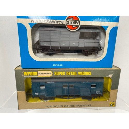 161 - A Lot of Lima, with bonus Mint Wrenn W4324 Blue Utility Van, 14 Lima Rolling Stock including Paletho... 