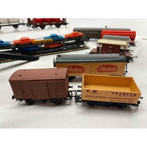 161 - A Lot of Lima, with bonus Mint Wrenn W4324 Blue Utility Van, 14 Lima Rolling Stock including Paletho... 