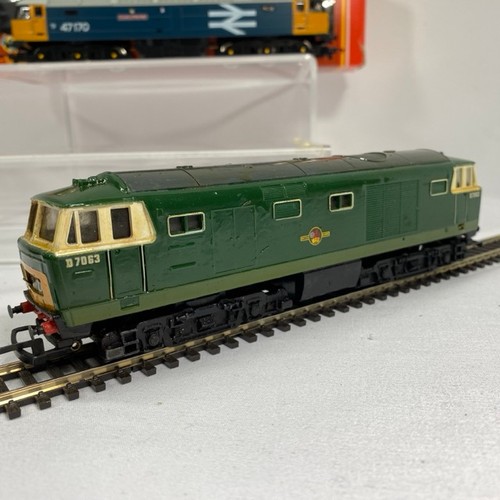 95 - Three Diesel Locos OO Gauge all Tested Runners
Hornby R307 BR Class 47 County of Norfolk #47170 boxe... 