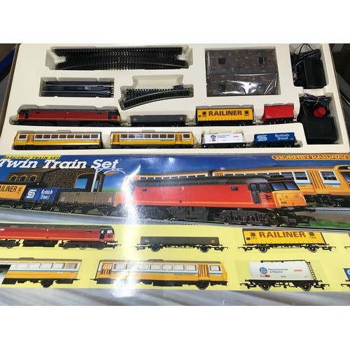 165 - Hornby R.545 Twin Train Set featuring Class 47 Co-Co Loco and Pacer Twin Railbus (both motorised), A... 