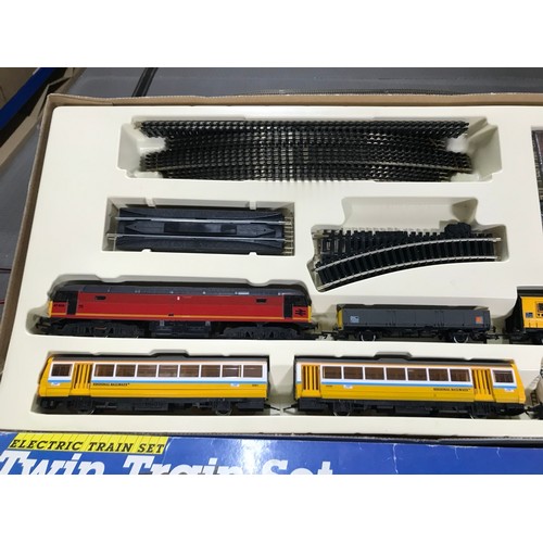 165 - Hornby R.545 Twin Train Set featuring Class 47 Co-Co Loco and Pacer Twin Railbus (both motorised), A... 