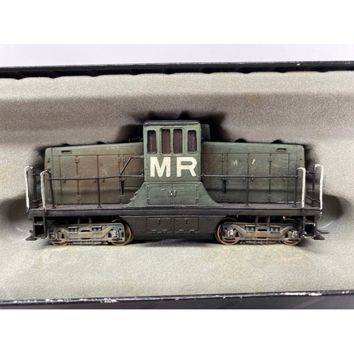 352 - Bachmann 41-0803-12 44 Ton Switcher repainted with four Rolling Stock HO gauge, the loco has been re... 