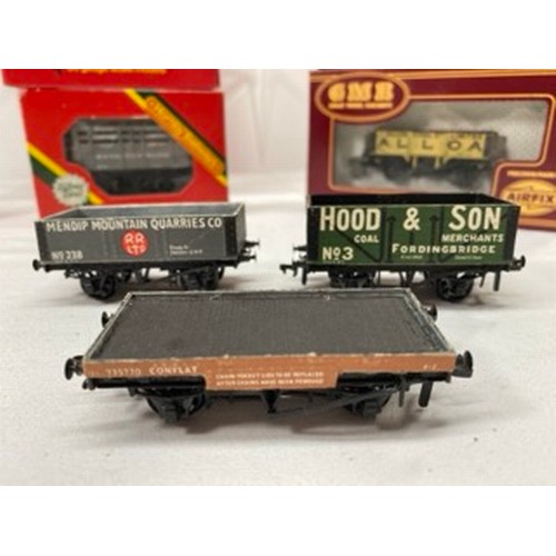 160 - Hornby 'Jinty' Loco with Two Red and Custard Yellow Mk1 Coaches and Ten Private Owner Wagons, Hornby... 