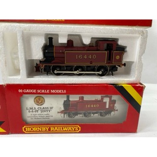 160 - Hornby 'Jinty' Loco with Two Red and Custard Yellow Mk1 Coaches and Ten Private Owner Wagons, Hornby... 