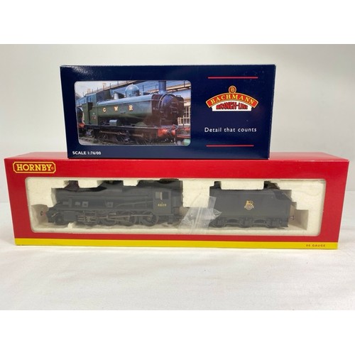 78 - Two OO gauge Locomotives, Hornby 2-8-0 Class 8F/06 DCC and Bachmann 8750 Pannier Tank DC, Hornby R23... 