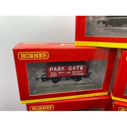 119 - Nine Hornby OO Gauge Private Owner Wagons, as New Condition with Pristine Boxes, includes Hornby R68... 