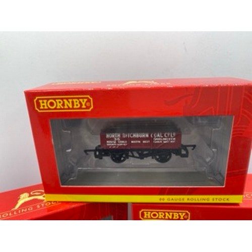 119 - Nine Hornby OO Gauge Private Owner Wagons, as New Condition with Pristine Boxes, includes Hornby R68... 