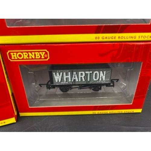 119 - Nine Hornby OO Gauge Private Owner Wagons, as New Condition with Pristine Boxes, includes Hornby R68... 