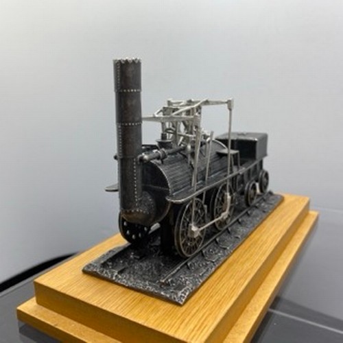 223 - Bachmann celebrating 175 years Pewter Model of 1832 Locomotion No. 1 (Fixed) limited edition commemo... 