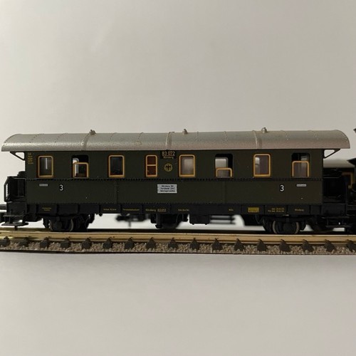 277 - Fleischmann DB 78 510 4-6-4 Steam locomotive DCC with four Fleischmann complimenting coaches, one wi... 