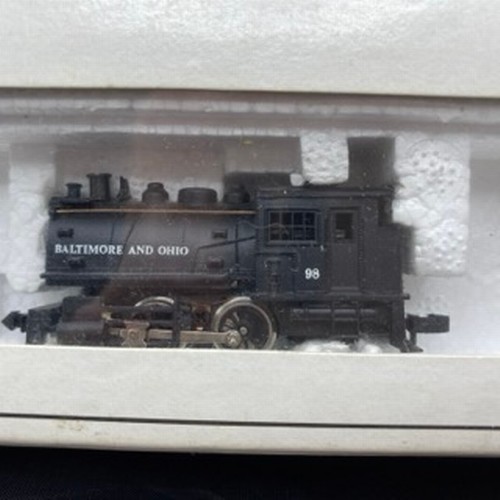 249 - Five Bachmann 'N gauge' American Steam Locomotives and EMD GP40 Diesel Loco, all in Original Boxes, ... 