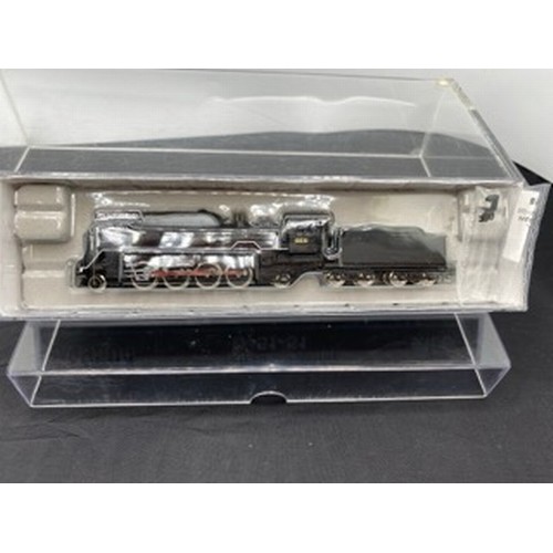 296 - N gauge Steam Locomotive Micro-Ace A9504 2-8-2 D 51 51 with White Line and Tender, Tested Runner - L... 