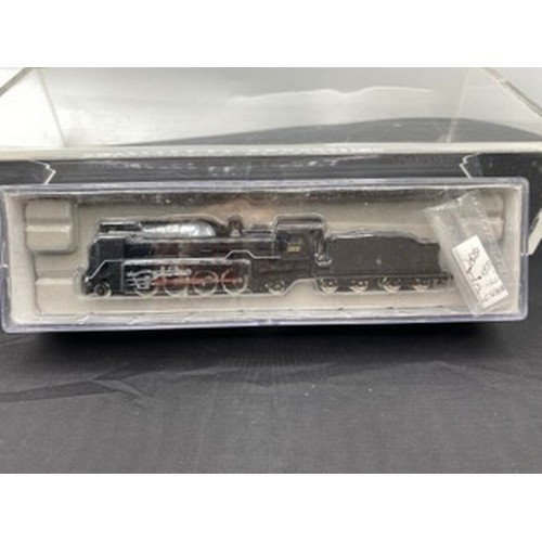 296 - N gauge Steam Locomotive Micro-Ace A9504 2-8-2 D 51 51 with White Line and Tender, Tested Runner - L... 