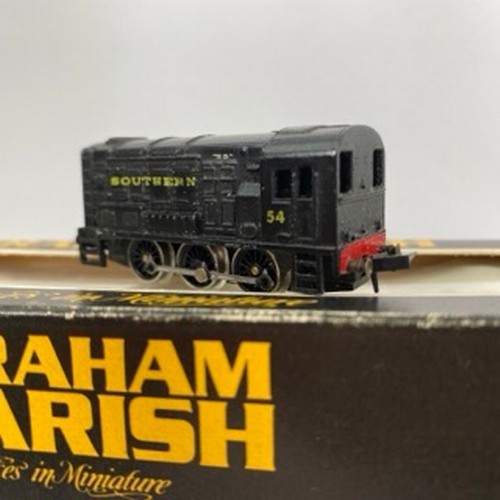 300 - Three Graham Farish 'N Gauge' Locomotives, Graham Farish 1507 Merchant Navy BR Blue 'Channel Packet'... 