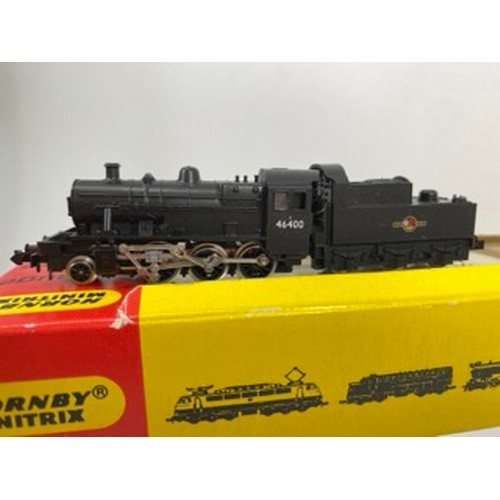 240 - Four Hornby Minitrix 'N Gauge' Locos Tested Runners, Minitrix N212 Green Class 27 Diesel Bo-Bo D5379... 