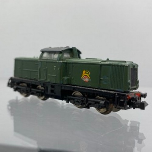 244 - Four 'N Gauge' Diesel Locomotives, Trix Bo-Bo Warship Class 'Eclipse' Bi-directional Lighting, Teste... 